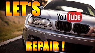 Lets Repair BMW  Stabi  Pendelstütze wechseln  BMW E46 3er [upl. by Seravart]