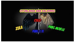 Zula Ban Kaldırma Oyunlarda Ban Kaldırma Zula  Csgo  Pubg TRDE TEK [upl. by Dixie322]