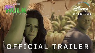 Official Trailer  SheHulk Attorney at Law  Disney [upl. by Nwonknu]