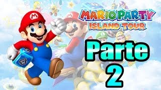 Lets Play  Mario Party Island Tour  Parte 2 [upl. by Anirdnaxela]