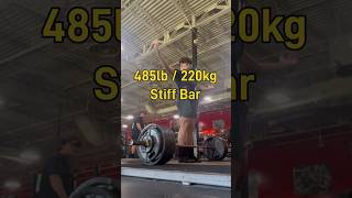 485lb  220kg Deadlift PR shorts deadlift gym fitness [upl. by Hadrian]