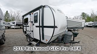 The 2019 Rockwood GEO Pro 14FK [upl. by Ecirtal]