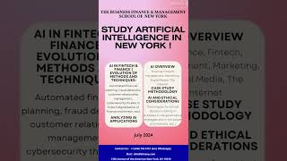 COME TO STUDY IN NEW YORK  Business Finance and Management School of New York newyork study [upl. by Ferwerda]