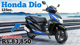 Honda Dio 125 New Model 2024 Review🛵🛵💸💸 [upl. by Codi]