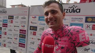 Ruben Guerreiro  Interview at the start  Itzulia Basque Country 2022  Stage 3 [upl. by Rocca]