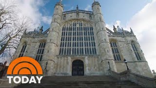 Royal Wedding Take A Rare Look Inside St George’s Chapel  TODAY [upl. by Einttirb]