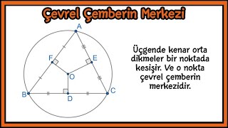 ÇEVREL ÇEMBERİN MERKEZİ İSPATI [upl. by Navad]