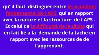 Le problème fondamental de l APS en EPS [upl. by Akcirahs]