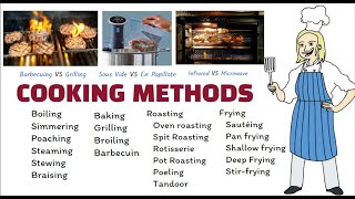 cooking methods and techniquesTypes of cooking methodsfood production practicalhotel management [upl. by Nehtanhoj]