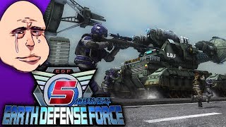 Criken Earth Defense Force 5  Mumen Riding to Hell and Back [upl. by Edualc907]