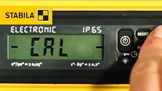 4 point calibration STABILA TECH 196 [upl. by Deland]