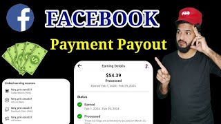 Facebook payout problem solved  Facebook payment withdrawal bank account Fb payout kaise kare [upl. by Naitsihc]