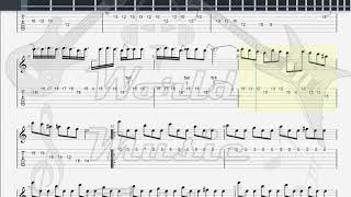 Iron Maiden Losfer Words GUITAR 1 TAB [upl. by Sivie]