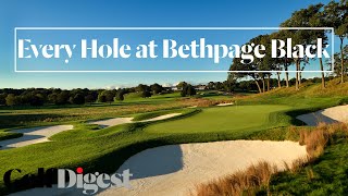 Every Hole at Bethpage Black  Golf Digest [upl. by Lippold]