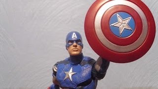 The Avengers Movie Series Captain America 6 Inch Walmart Exclusive Action Figure Review [upl. by Shayne]