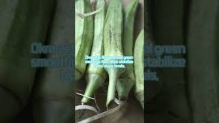 Okra food shotrs vitamin [upl. by Becki710]