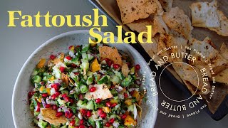 Whats the Best Fattoush Recipe for a Quick Lunch [upl. by Nygem]