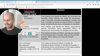 Concausa relativamente independente  Teoria da Causalidade Adequada  Direito Penal [upl. by Ettennek]