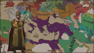 Crusader Kings 3 867 Byzantium timelapse Macedonian renaissance [upl. by Ninetta]