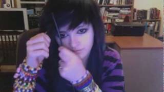 HOW TO cut a quotemoquot side fringe  bangs [upl. by Notirb272]