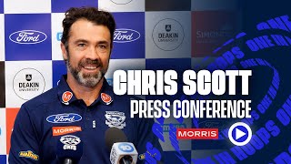 Chris Scott Press Conference  Round 24 [upl. by Anoi]