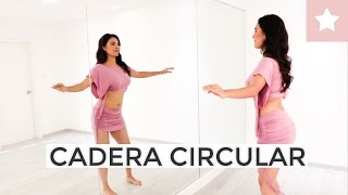 TUTORIAL DANZA ARABE 1  Cadera circular y sus variaciones [upl. by Ttnerb]