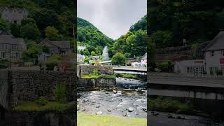 Lynton and Lynmouth ♥️ uk england devon beautiful explore shorts traveldiaries villagelife [upl. by Dowzall]