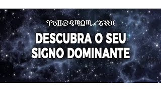 DESCUBRA O SEU SIGNO DOMINANTE [upl. by Romona]