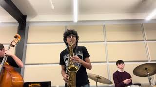 Giant Steps NYO Jazz Audition Joshua Quddus [upl. by Rosalyn]