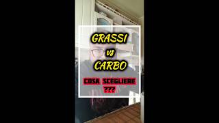 GRASSI o CARBO a seconda di CHI SEI [upl. by Fox419]