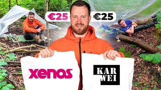 €25 Xenos VS €25 Karwei Survival Challenge tegen Rick Interessant [upl. by Garate772]