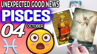 Pisces ♓ 😃 UNEXPECTED GOOD NEWS😲 horoscope for today OCTOBER 4 2023 ♓ pisces tarot OCTOBER 4 2023 [upl. by Ahsiekin]