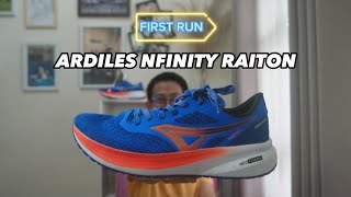 ARDILES NFINITY RAITON FIRST RUN  STABIL [upl. by Eileek147]