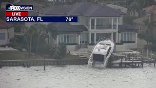 LIVE Hurricane Milton webcams from Florida [upl. by Caia165]