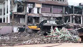 Falkirk Callendar Square Demolition Part 30  Another Update on the 26th of September [upl. by Kostival677]