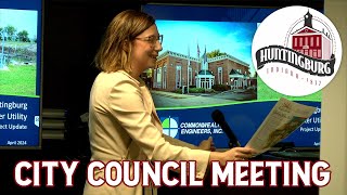 Huntingburg City Council Meeting 05142024 [upl. by Iras642]