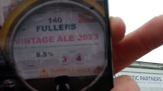 Fullers Vintage Ale 2023 Beer Review [upl. by Wandy]