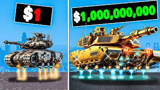 1 to 1000000000 Flying Tank in GTA 5 [upl. by Uella]