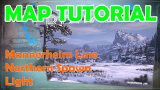 MANNERHEIM LINE North Light  World of Tanks Map Tutorial  WoT with BRUCE [upl. by Eelnayr244]