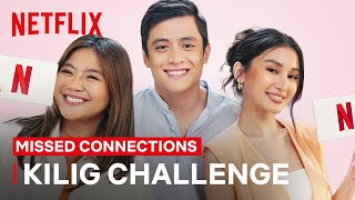 Miles Ocampo Kelvin Miranda Chie Filomeno Play Kilig Challenge  Netflix Philippines [upl. by Lovel877]