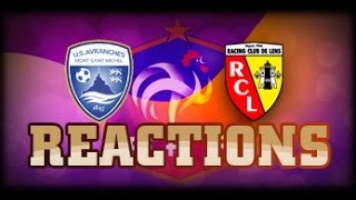 Les réactions lensoises après Avranches en Coupe de France 13 [upl. by Vivyanne348]