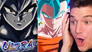 NEW Ultra Vegito Blue Reveal REACTION on Dragon Ball Legends 5th Anniversary Part 3 [upl. by Keviv]