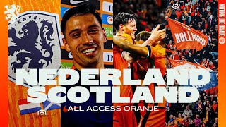 NEW kit FOUR goals amp HOME WIN vs Scotland 😍🎥  ALL ACCESS ORANJE [upl. by Josias718]