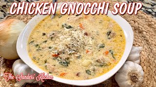 CHICKEN GNOCCHI SOUP  OLIVE GARDEN KNOCK OFF [upl. by Odell]