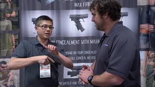 Full Conceal’s ‘Folding Glock’ M3D Pistol – SHOT Show 2018 [upl. by Yevre655]