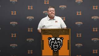 Mercer Football Week 7 Press Conference Oct 8 2024 [upl. by Elraet]