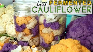 LactoFERMENTED CAULIFLOWER [upl. by Saiff]