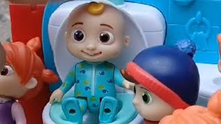 Asmr Cocomelon and Potty toy Sound toys cocomelon shorts asmr [upl. by Cy705]