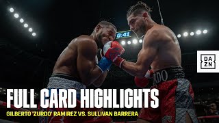 FULL CARD HIGHLIGHTS  Gilberto Ramírez vs Sullivan Barrera [upl. by Cedell]