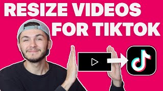 How to Resize Videos for TikTok Online [upl. by Garbers691]